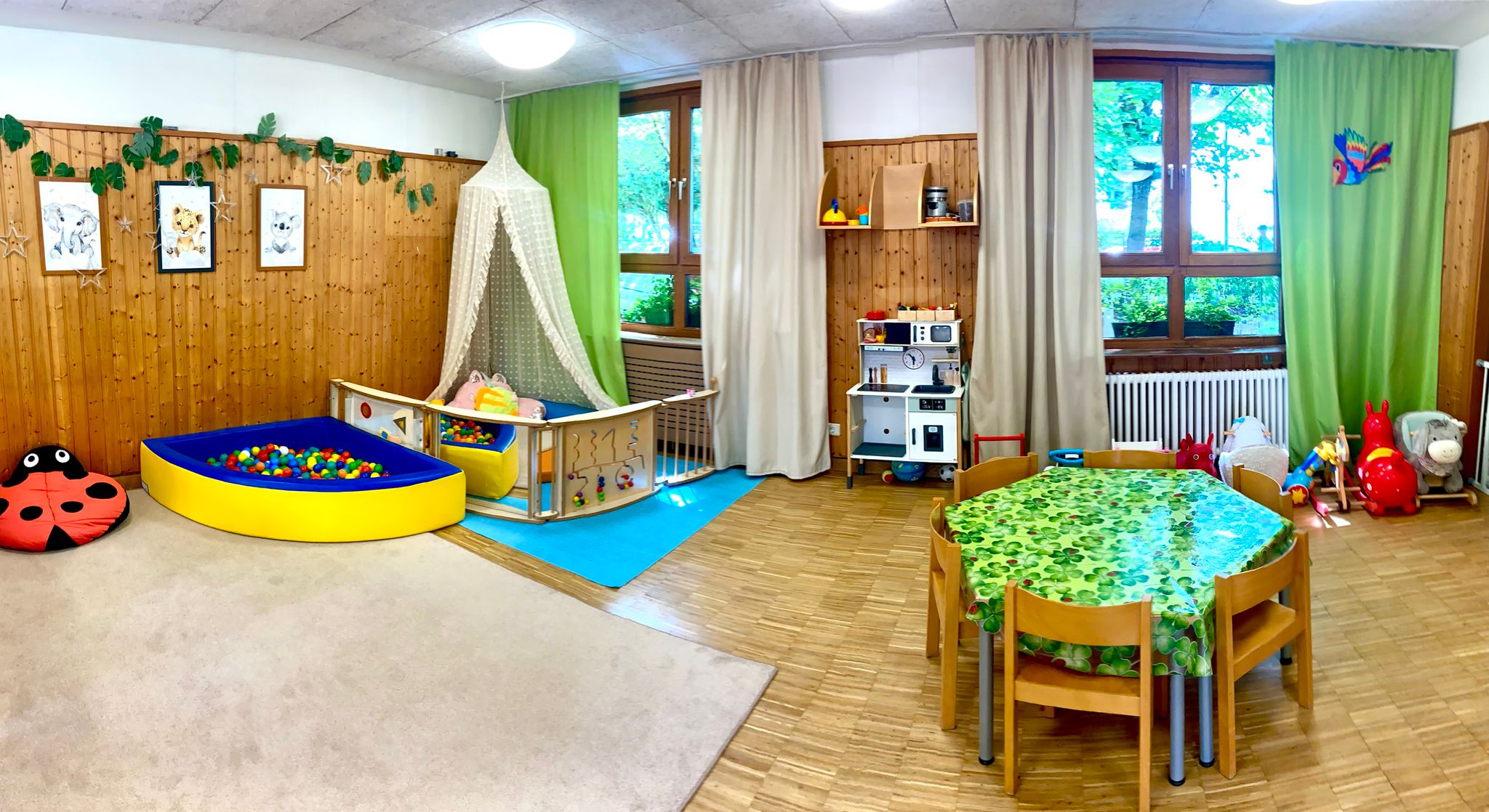Innenraum der Großtagespflege Buntspatzen
